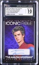 2025 Metal Pop Century #IR-AG1 GM10 Andrew Garfield 1/1 PURPLE KALEIDOSCOPE