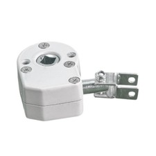 Support de boîte de vitesses à manivelle pour store extérieur en métal