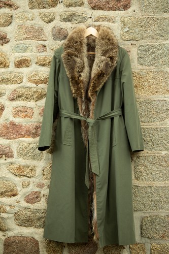 Manteau toile coton - en,