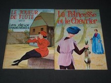 1967 BECHSTEIN - O. D. E. G. E. FRENCH BOOK LOT OF 2 - JOUEUR DE FLUTE - KD 4769
