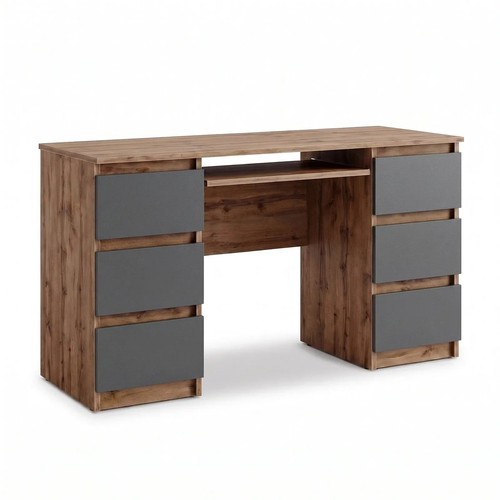 Bureau 130 avec tiroirs - cm, 6