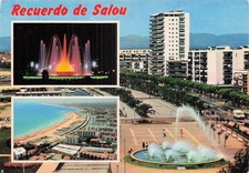 ESPAGNE SALOU FONTAINE LUMINEUSE