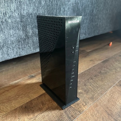 Netgear black modem - black, router