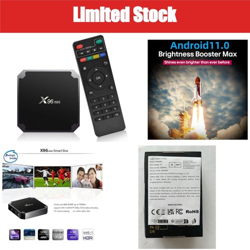 Box android x96 - android, mini