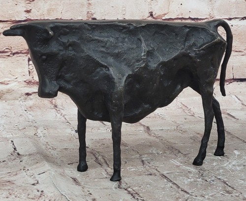 Statue taureau bronze - statue,