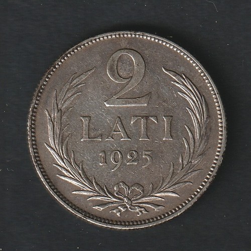 Lati argent lettonie - lati, 1925