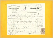 CHATEAUROUX (36) FORAGE VEGETABLE SEEDS ""H. FAUCHET"" in 1901