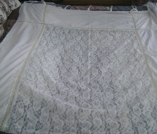 Superbe rideau dentelle à - en,