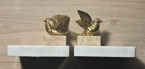 Serre livres oiseaux - art, deco