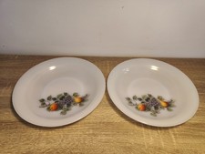 Lot 2 assiettes creuses