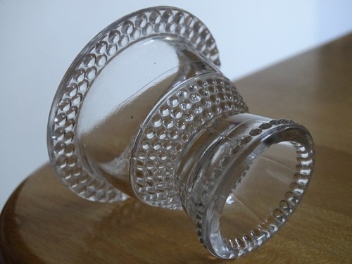 Ancien coquetier en verre - 1,