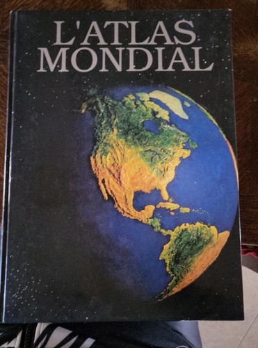 Livre atlas mondial - atlas,