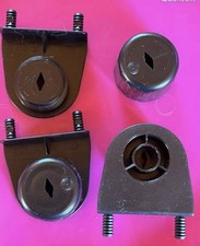 Entretoises murales noires pour IKEA BESTA 2x 141413 2x 141414