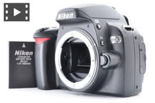 [N.MINT 8,013 Shots] Nikon D60 10.2 MP Digital SLR Camera Black  Body only #0380