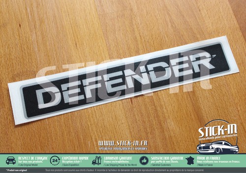 Sticker autocollant defender - autocollant, "defender"