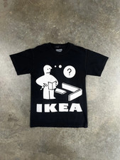 Chinatown Market IKEA Instructions Tee Black Small Store
