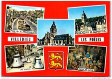 50 VILLEDIEU LES POELE - different aspects of the commune
