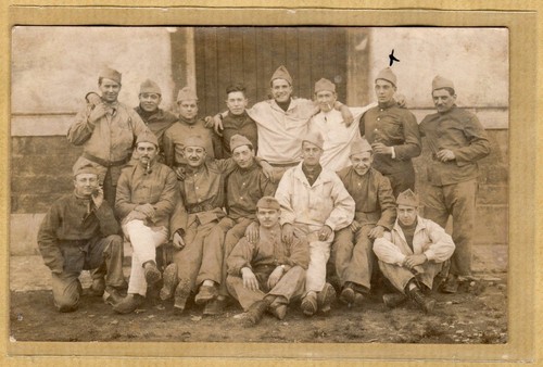 Cpa carte photo militaire - cpa,