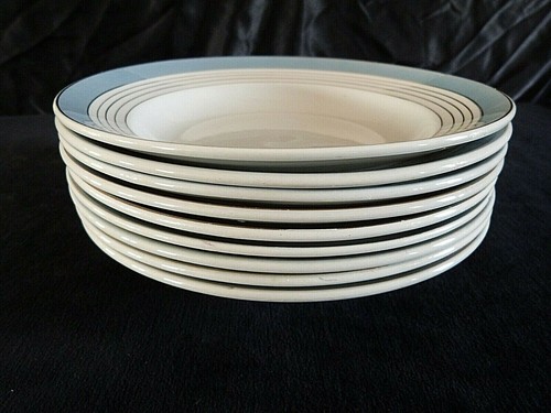Assiettes creuses bleue - creuses, et