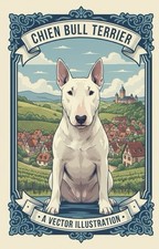 Affiche Poster Chien Bull