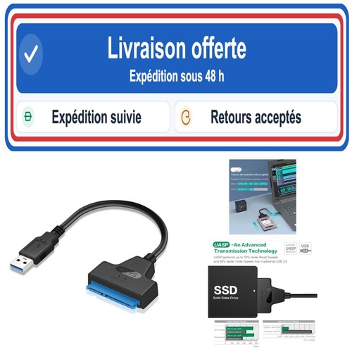 Adaptateur sata vers - vers, 3.0