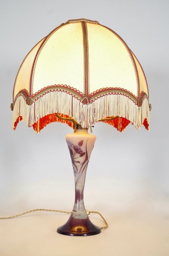 émile gallé lampe - gallé,, art
