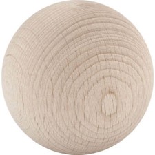 Boule en Bois Livre Massif Nature non Traité Ø 15-50 MM Déco Construction