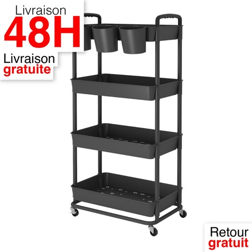 Chariot rangement niveaux - chariot, 4