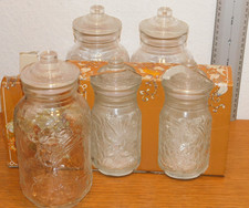 LOT 5 bocaux RECIPIENT de