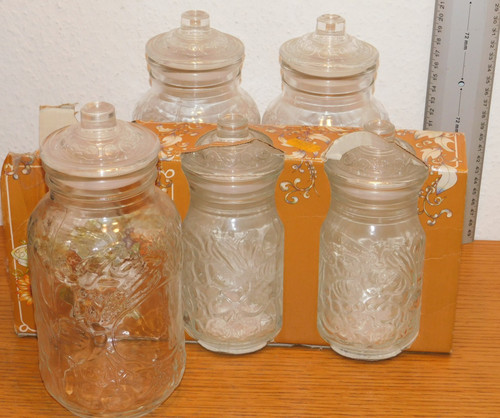 Lot bocaux recipient de - 5,