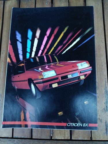 Brochure citroen année - citroen, bx