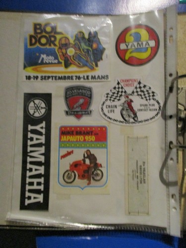 Autocollants moto bol or - autocollants, d'or