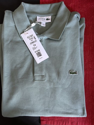 Lacoste polo homme vert slim - vert,