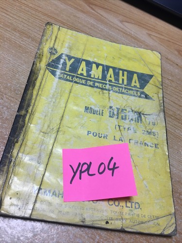 Yamaha parts list - dt50m, 2m5