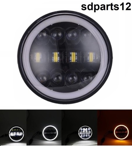 Phare avant led rond - avant,
