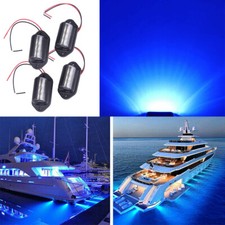 4x Waterproof LED 12/24V License Plate Light Car Boat Truck Trailer Step Lamp zy