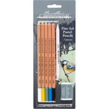 Crayons pastel - 5 couleurs +