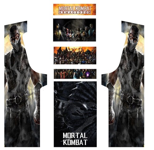 Stickers mortal kombat - stickers, pour
