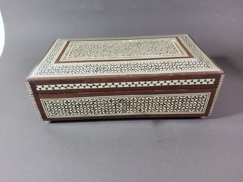 Boite coffret bijoux ancien - boite,