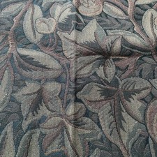 Jack Lenor Larsen Nouveau Russe Tundra Fabric 11.5” x 17” VTG 1989 100% Cotton