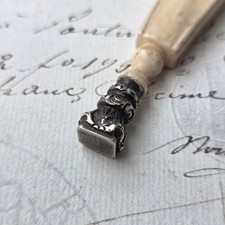 SCEAU CACHET Argent XIXè