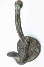 Crochet Mural Crochets de Vestiaire Patères Massif Fonte Rustique Garde-Robe