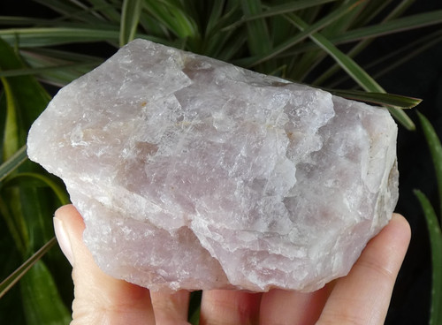 Bloc naturel quartz - quartz, rose