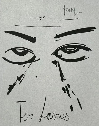 Bernard buffet tes larmes - bernard,