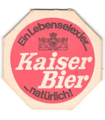 Couvercle bière kaiser - couvercle, de