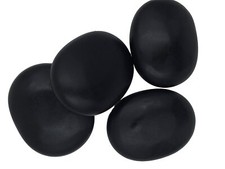 Lot de 4 grandes pierres chaudes pour spa – Pierres chaudes relaxantes – Pier...