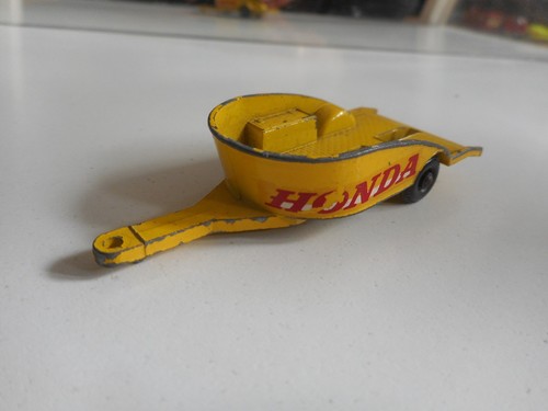 Remorque matchbox lesney honda - remorque,