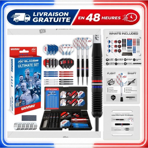 Jeu fléchettes winmau pdc - jeu,