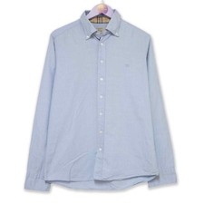 Chemise Burberry Bleue Unie À