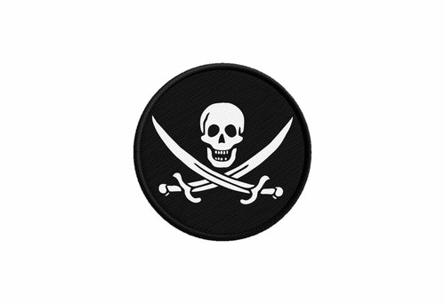 Patch ecusson drapeau pirate